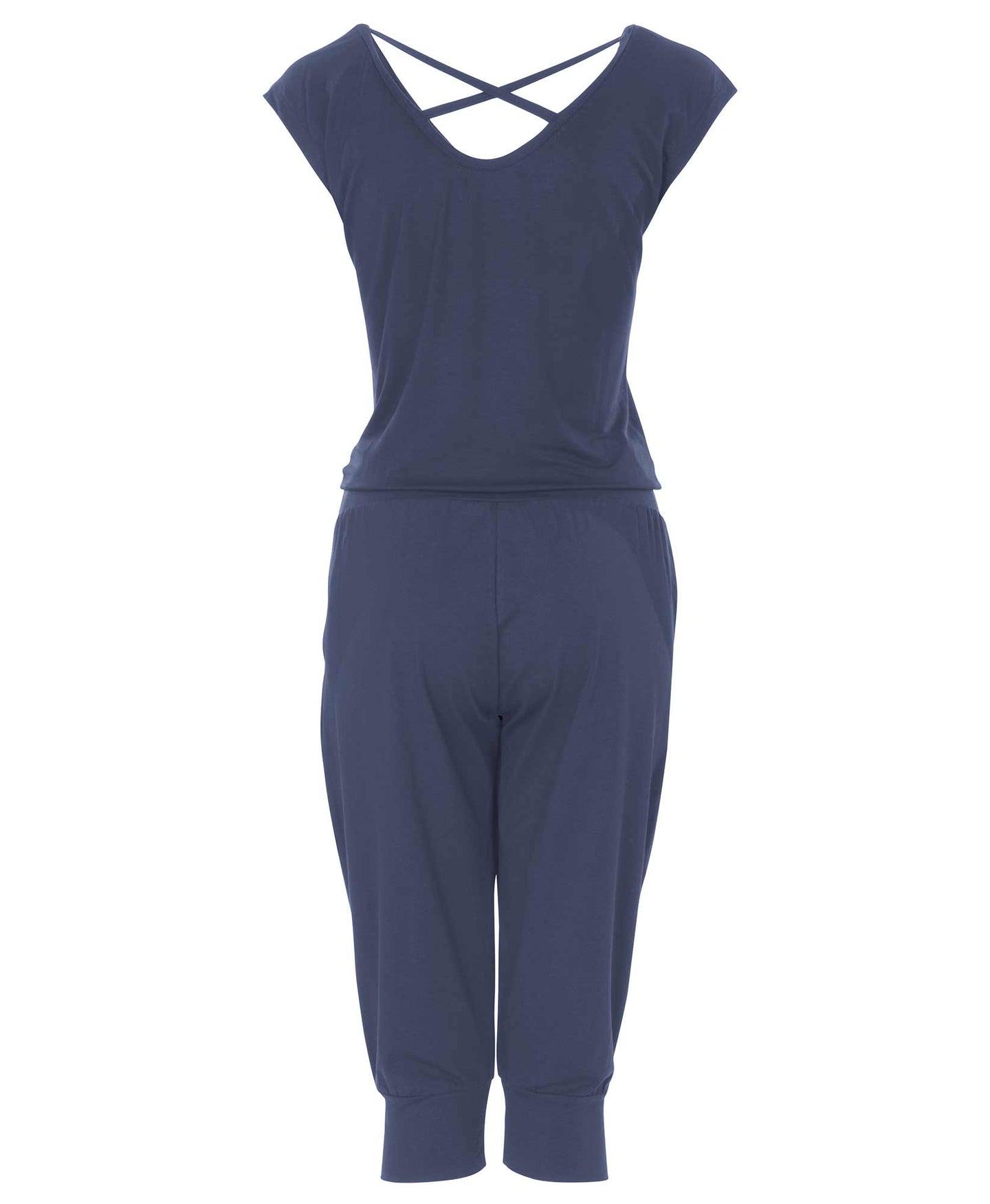 3/4 Jumpsuit "Chandra" - nightblue - YOGISHOP