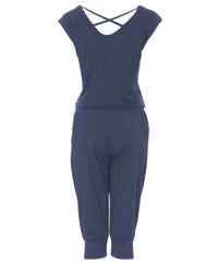 3/4 Jumpsuit "Chandra" - nightblue - YOGISHOP