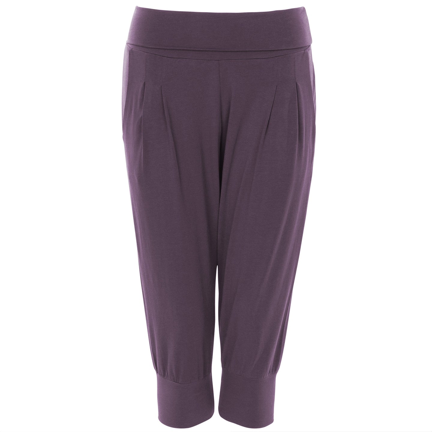 Pantaloni 3/4 "rheia" - velvet plum