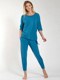 Yoga Shirt Sara - Aqua - YOGISHOP