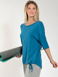 Yoga Shirt Sara - Aqua - YOGISHOP