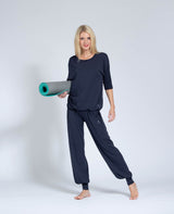 Yoga-Shirt Sara - navy - YOGISHOP