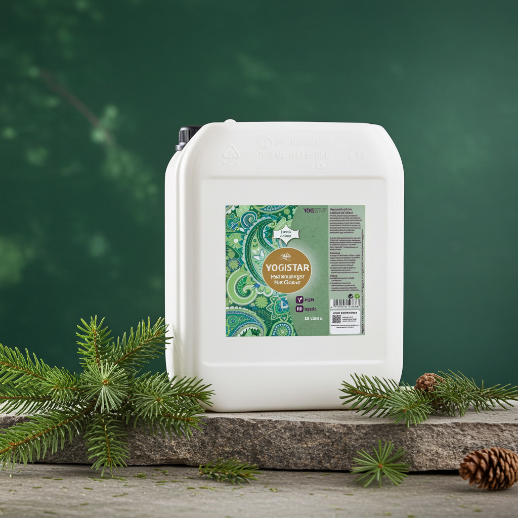 Organic yoga mat cleaner - fresh forest - 10 l