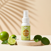 Organic yoga mat cleaner - fresh green lime - 50 ml