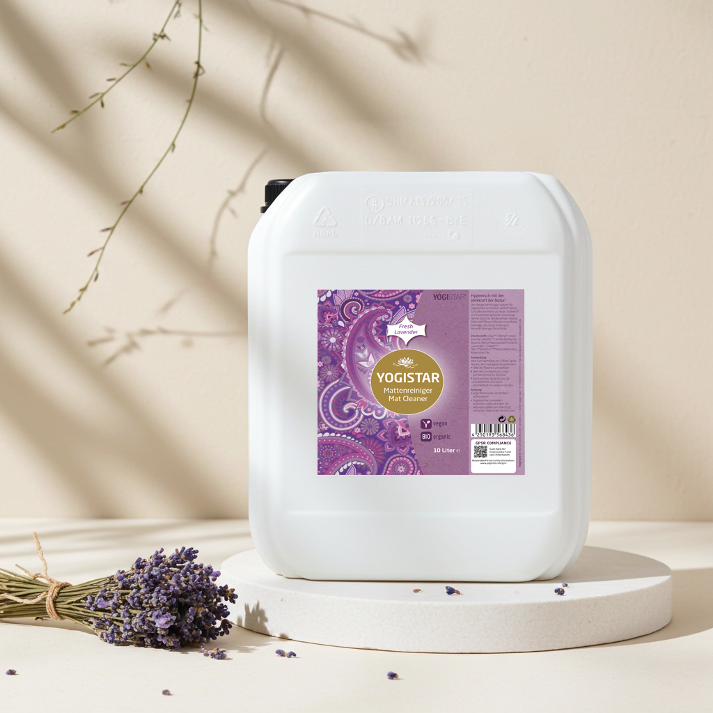 Bio Yogamat schoner  - verse lavendel - 10 l