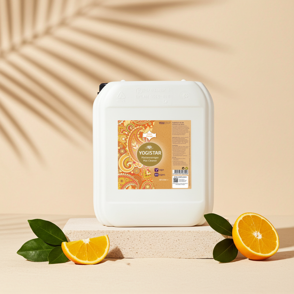 Bio Yogamat schoner  - verse sinaasappel - 10 l