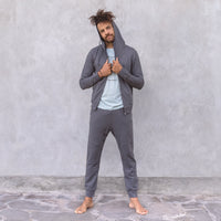 Yoga-Pants Adi - anthracite melange