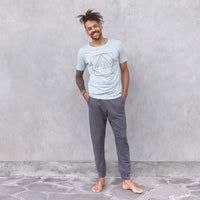 Yoga-Pants Adi - anthracite melange