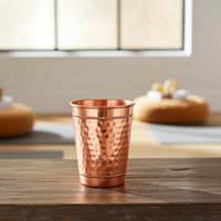 Kupferbecher gehämmert, 300 ml - YOGISHOP