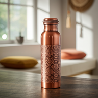 Kupferflasche dark vintage, 0,9 l - YOGISTAR