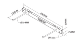Wandhalter aus Metall - YOGISTAR