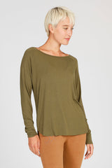 Cosy Longsleeve - Olive