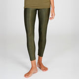 Yoga-Leggings Lux - snake olive