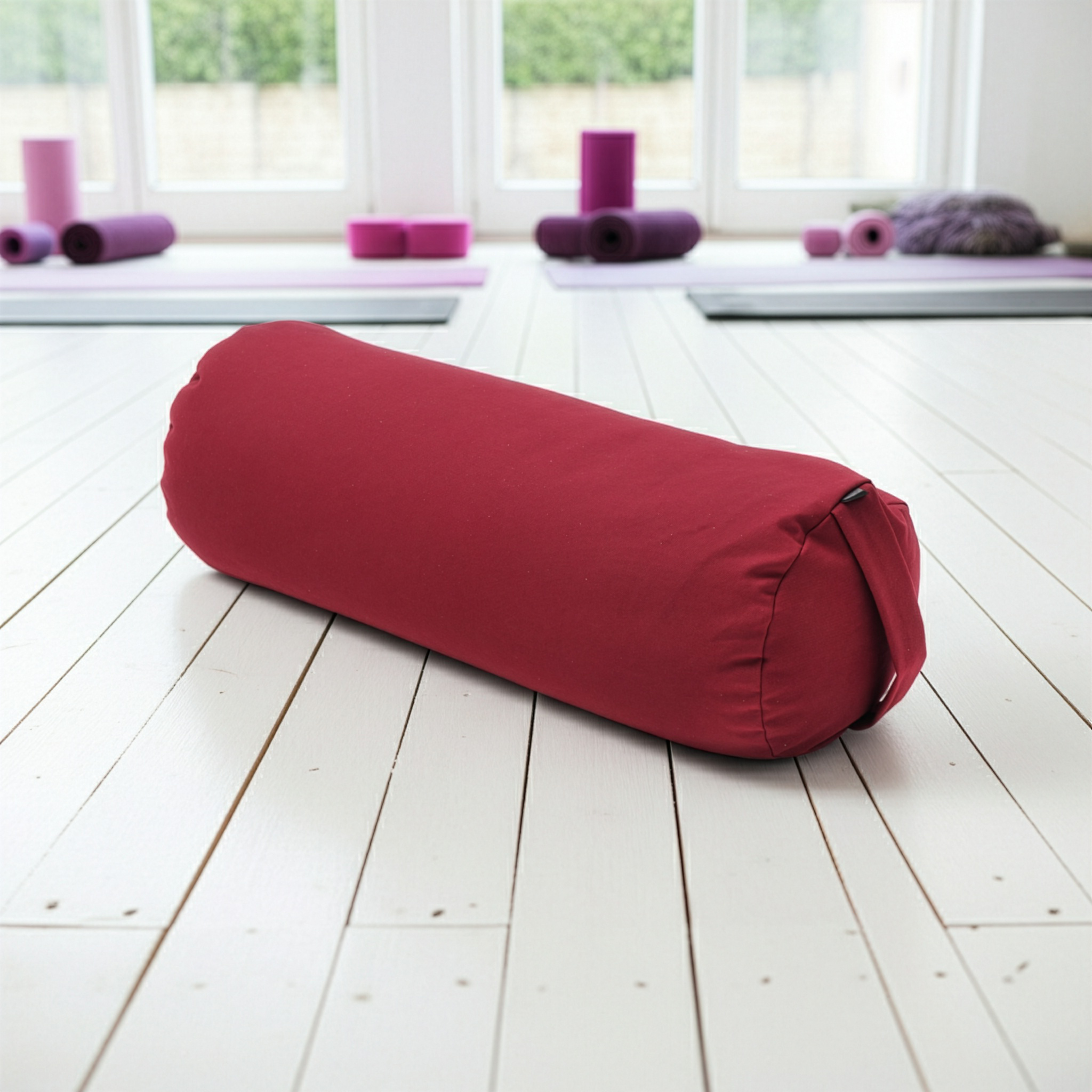 Yoga-Bolster yin - standard - rund - YOGISHOP