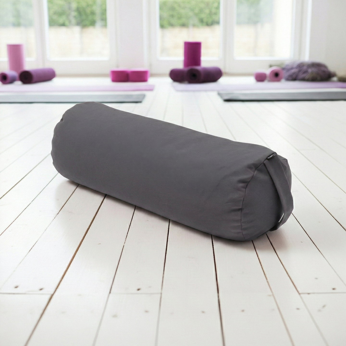 Yoga-Bolster yin - standard - rund - YOGISHOP