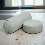 Yoga-Set Velvet (Meditationskissen Cord + Yoga-Bolster Yin Cord) - YOGISHOP