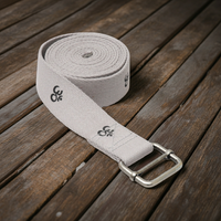 Yogagurt yogibelt® extra - OM - MB 260 cm - grey - YOGISHOP
