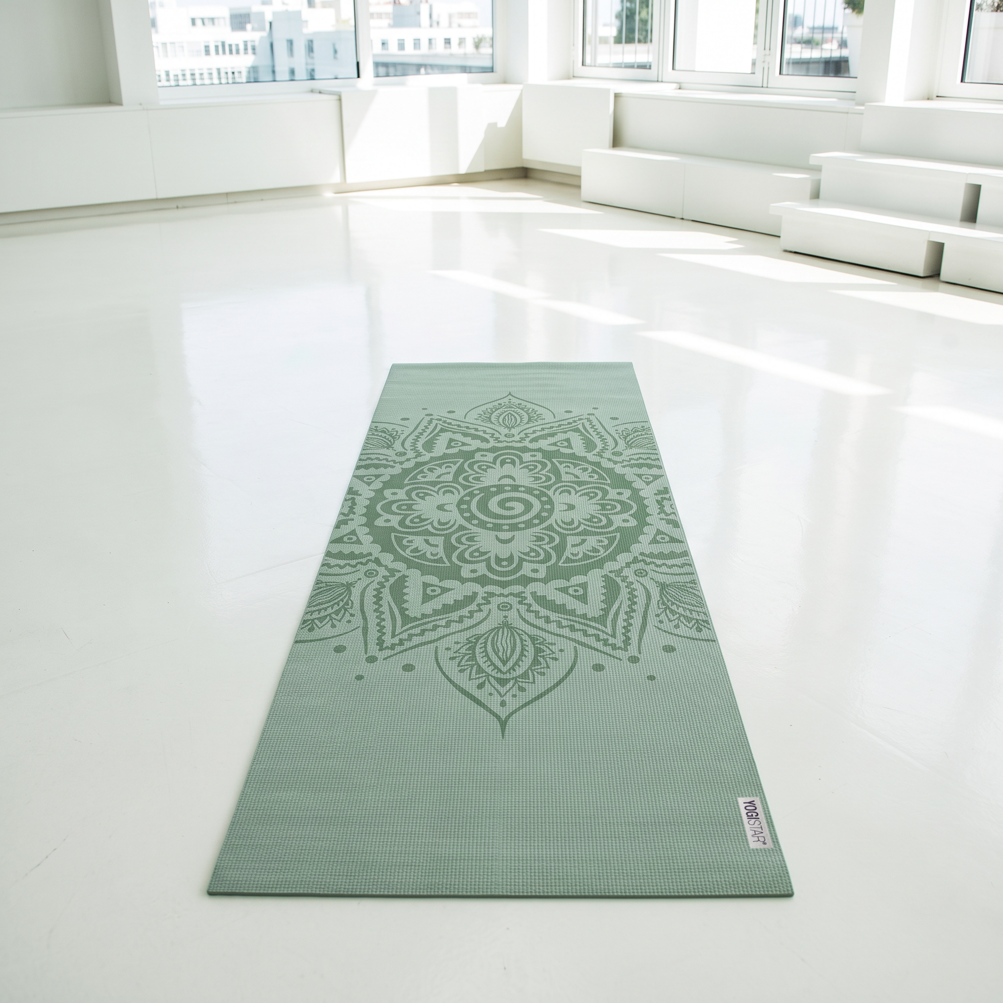 Yogamåtte yogimat® basic - art collection - spiral mandala