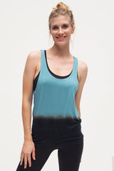 Aja Tank - Batik turquoise - YOGISHOP