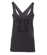 Yoga-Tank-Top "Aja Yoga" - anthracite - YOGISHOP