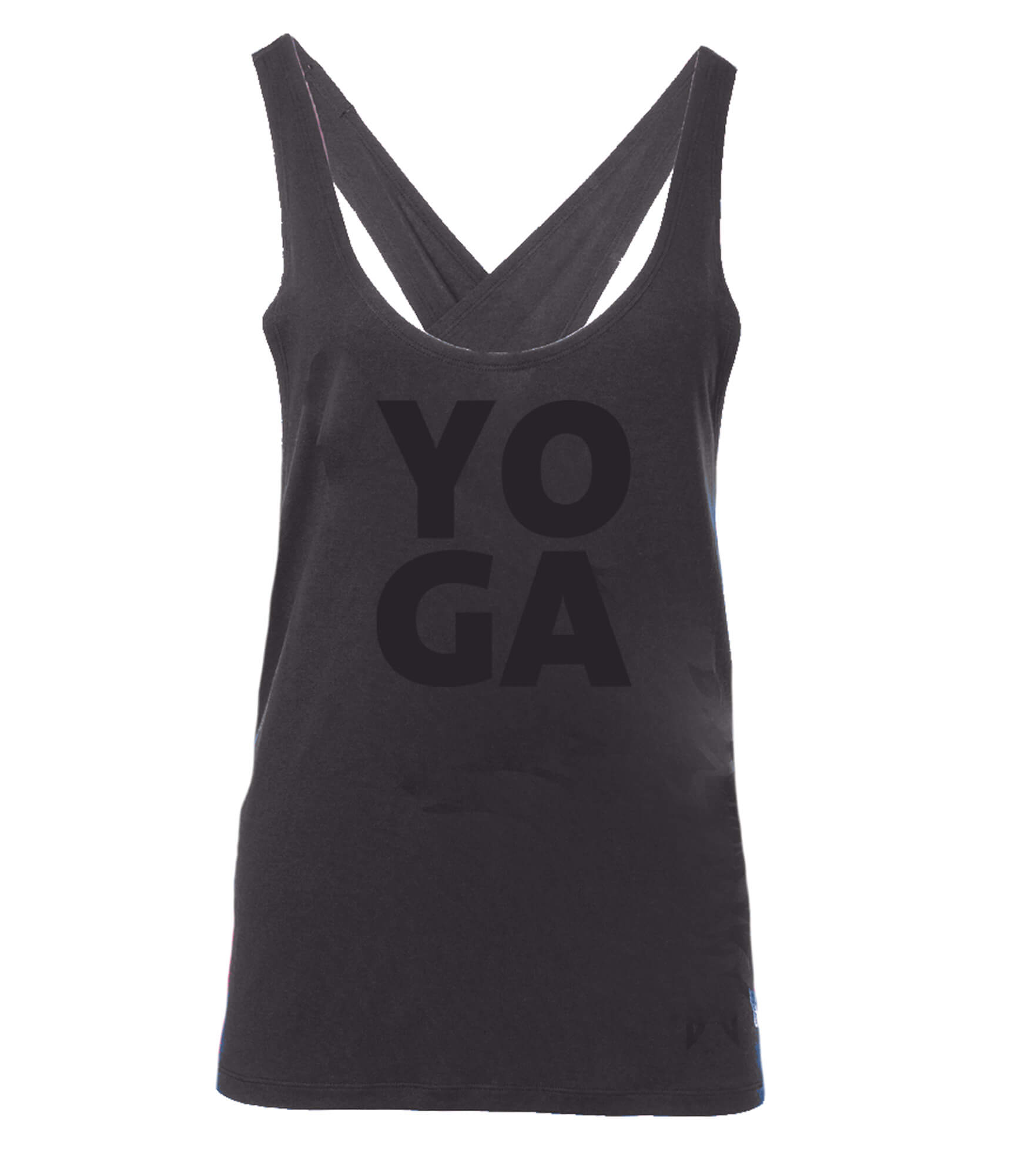 Yoga-Tank-Top "Aja Yoga" - anthracite - YOGISHOP