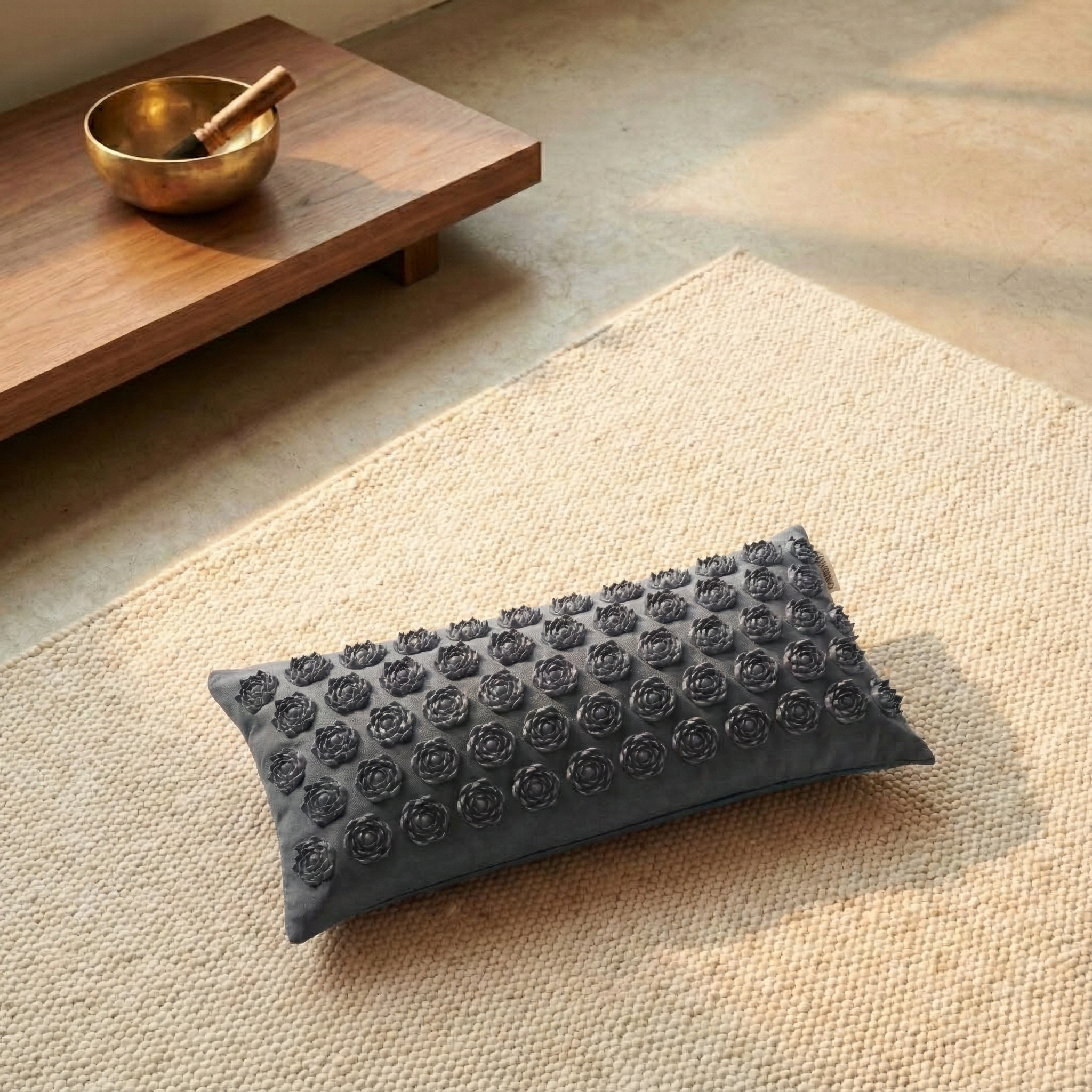Akupressurkissen akupress relax lotus - Bio-Baumwolle - YOGISHOP