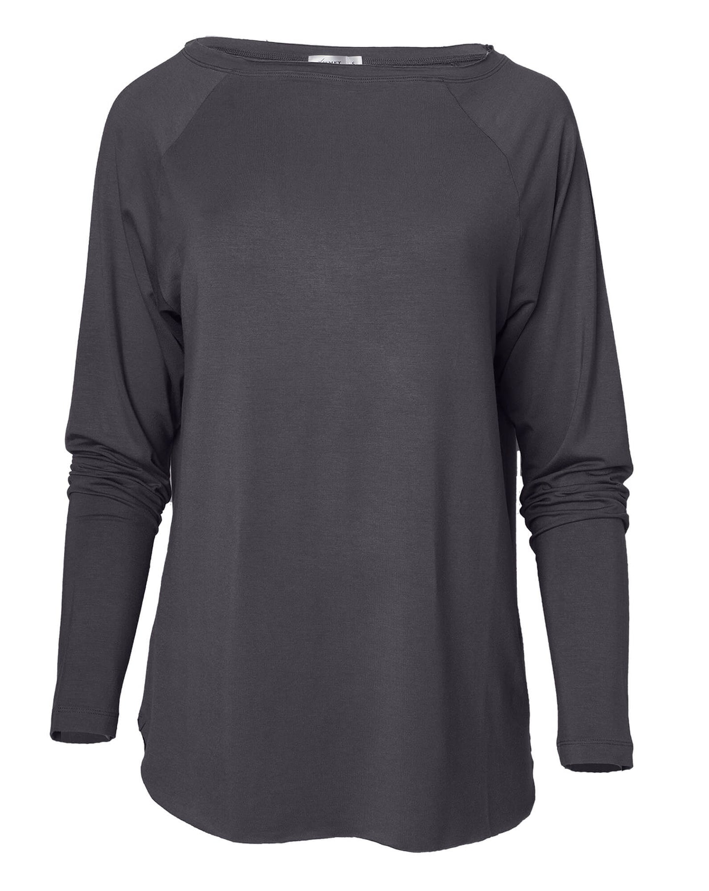 Yoga-Longsleeve "Amun" - anthracite - YOGISHOP