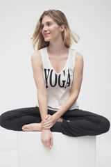 Ananda Tank YOGA - white - YOGISHOP
