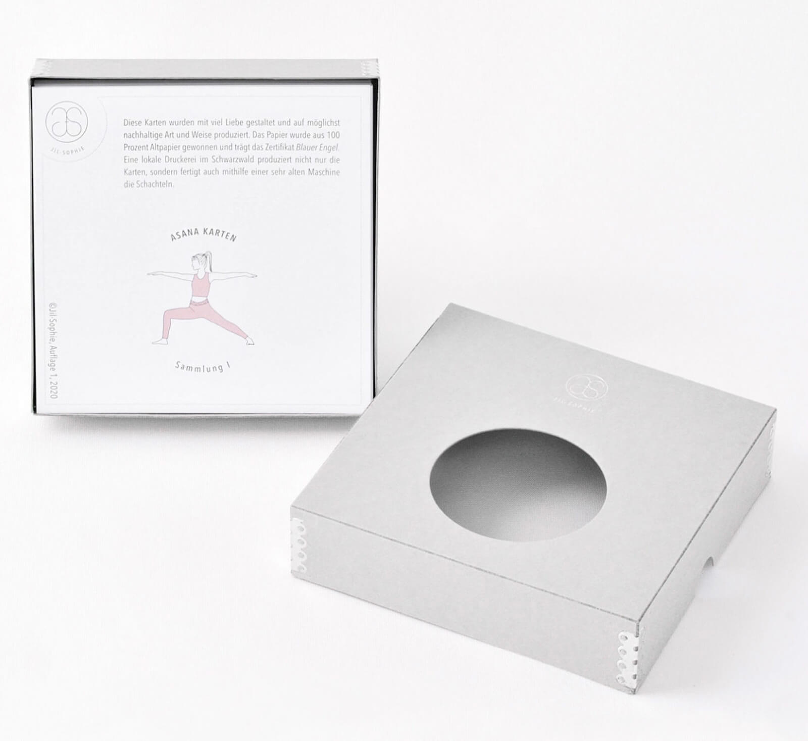 Asanakarten - Sammlung 1 mit Box - YOGISHOP