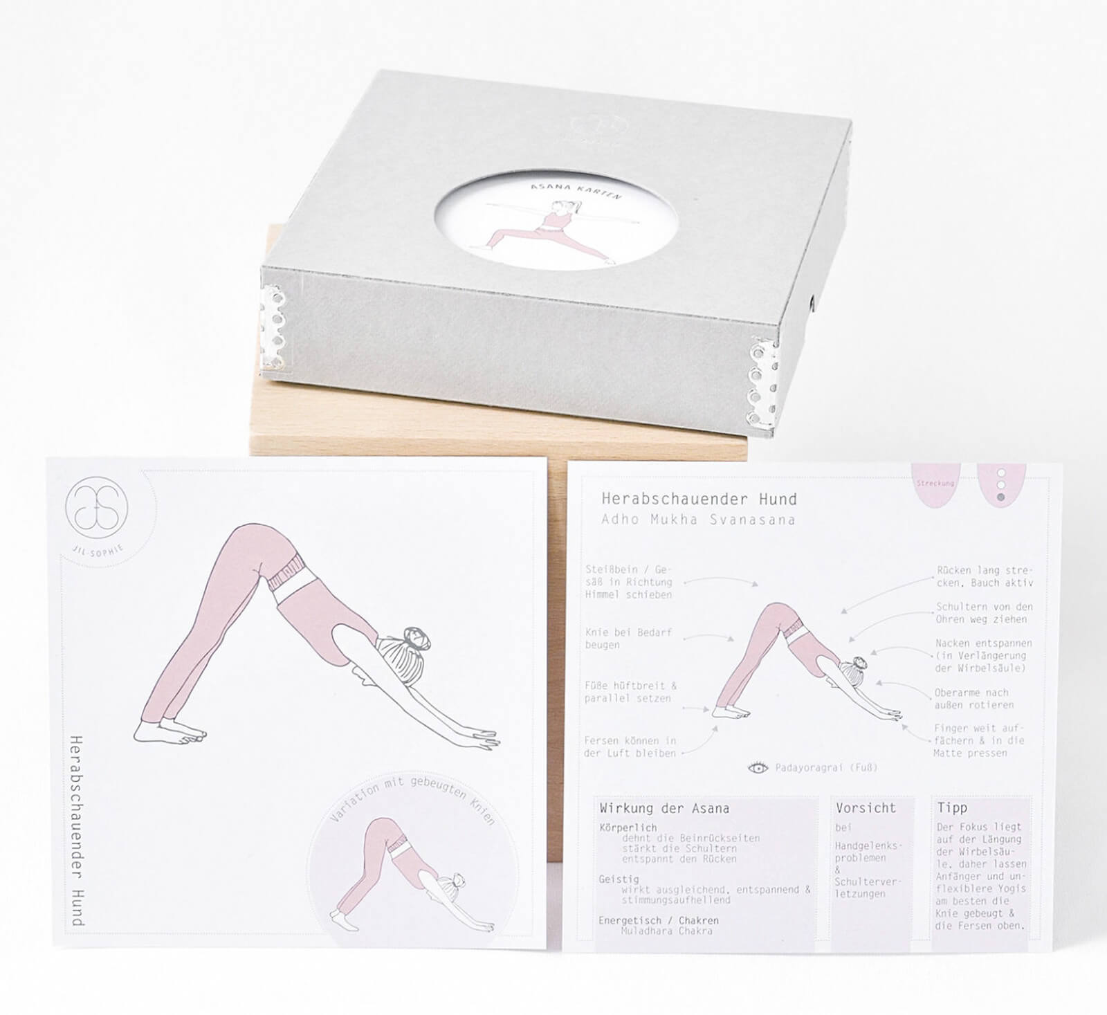 Asanakarten - Sammlung 1 mit Box - YOGISHOP