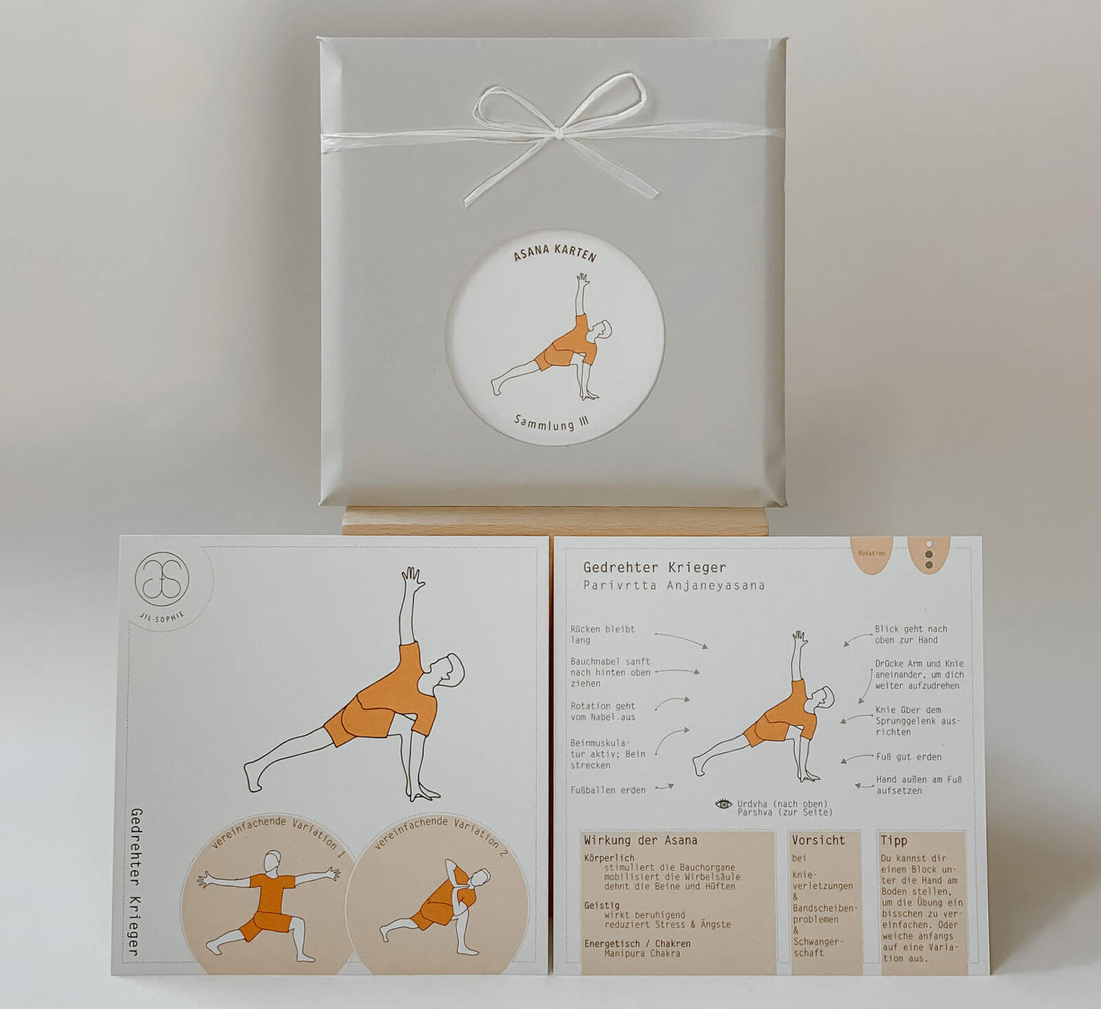 Asanakarten - Sammlung 3 mit Box - YOGISHOP