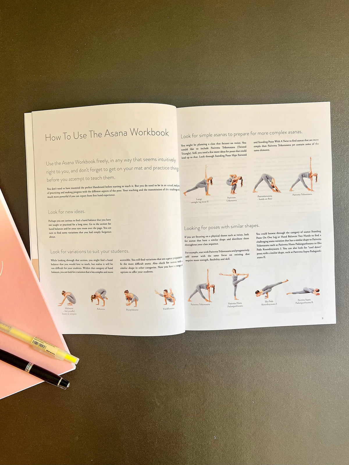 Asana Workbook von Barbra Noh