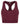 Yoga-Bra "Balance" - claret - YOGISHOP