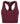 Yoga-Bra "Balance" - claret - YOGISHOP