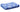 Baumwolldecke Blume des Lebens - blau - YOGISHOP