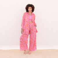 Yoga-Pants Melody - pink coral - YOGISTAR