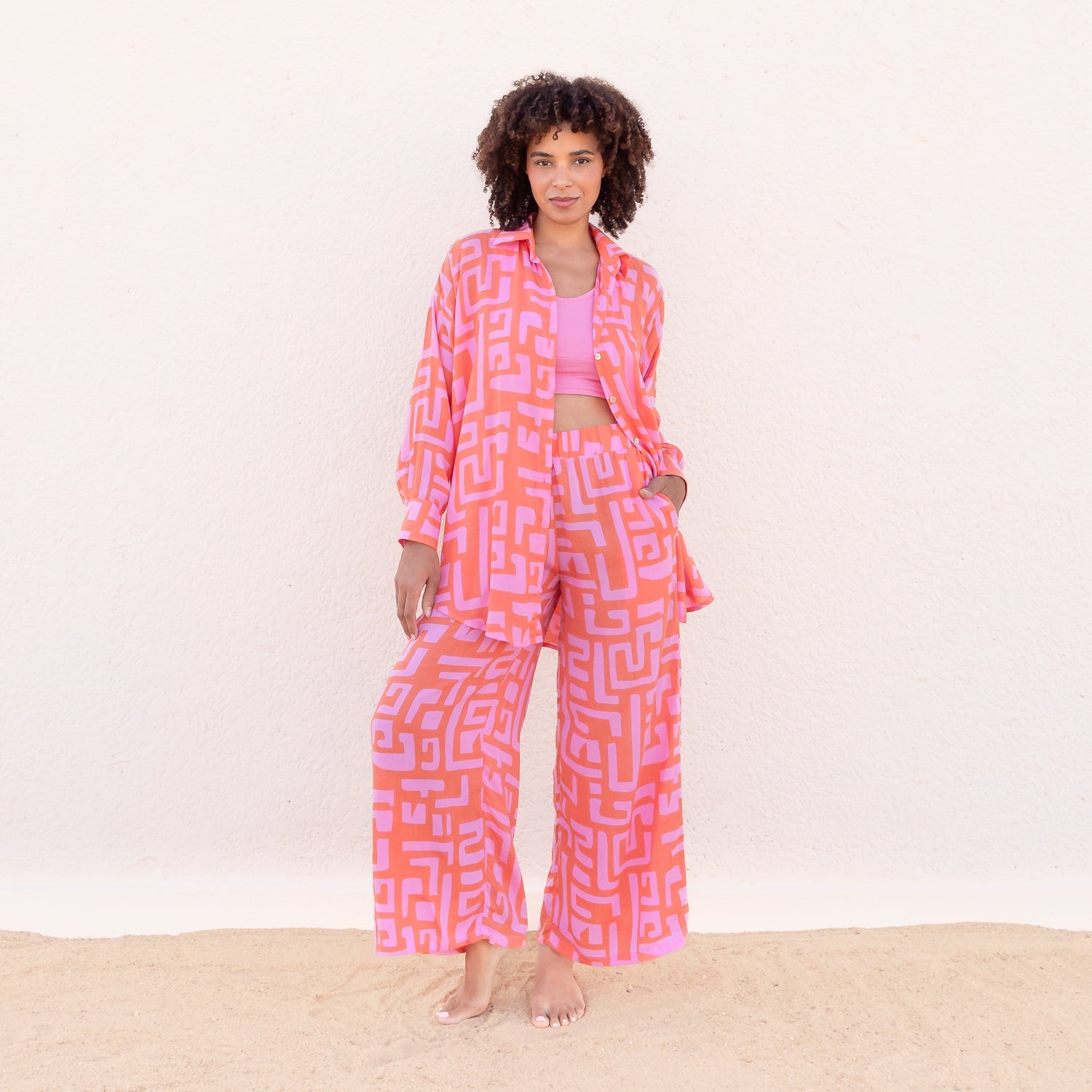 Yoga-Pants Melody - pink coral - YOGISTAR