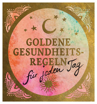 Mini-Heft "Goldene Gesundheitsregeln für jeden Tag"