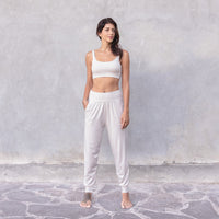 Yoga-Bra "Carmen" - creme - YOGISHOP