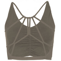 Yoga-Bra Carolina - olive - YOGISHOP