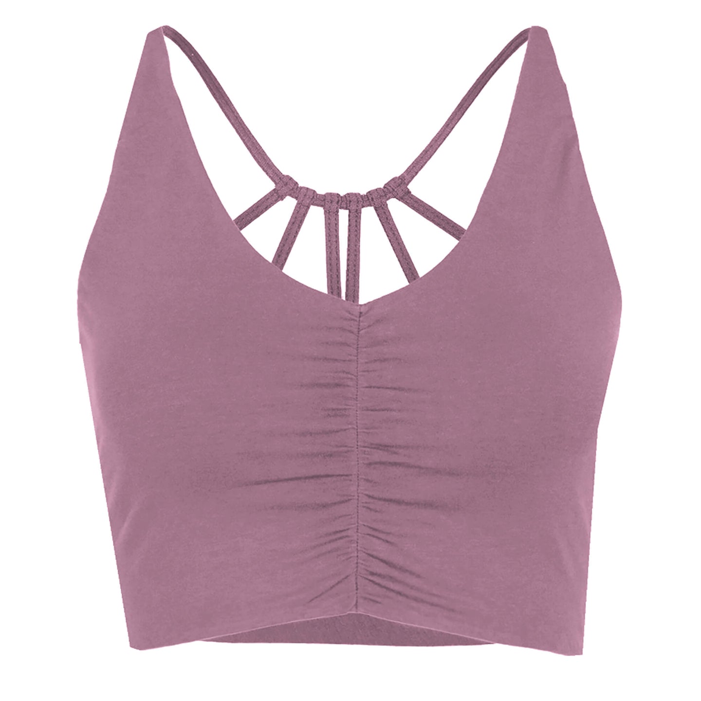Yoga-Bra Carolina - rose taupe - YOGISHOP