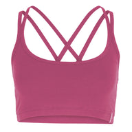 Yoga-Bra Loona - carmine - YOGISHOP