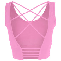 Reggiseno yoga Surya - pink