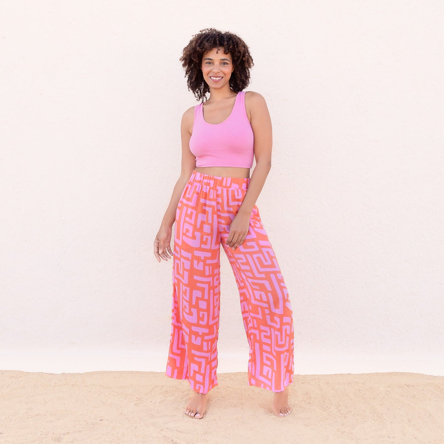 Yoga-Bra Surya - pink - YOGISHOP