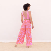 Reggiseno yoga Surya - pink