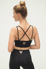 Yoga-Bra Rami - anthracite - YOGISHOP