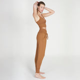 Yoga-Pants Cosy - maroon