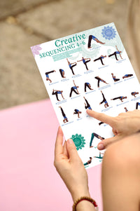 Creative Sequencing 4-6 Poster A4 - YOGISHOP