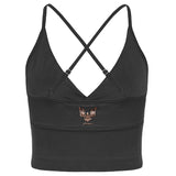 Crop-Top Love - anthracite - YOGISHOP