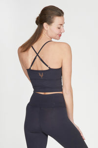 Crop-Top Love - anthracite - YOGISHOP